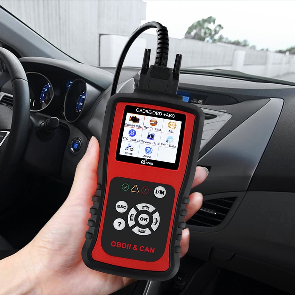 Amazon.co.jp: KZYEE KC401 OBD2 スキャナー ABSコードリーダー